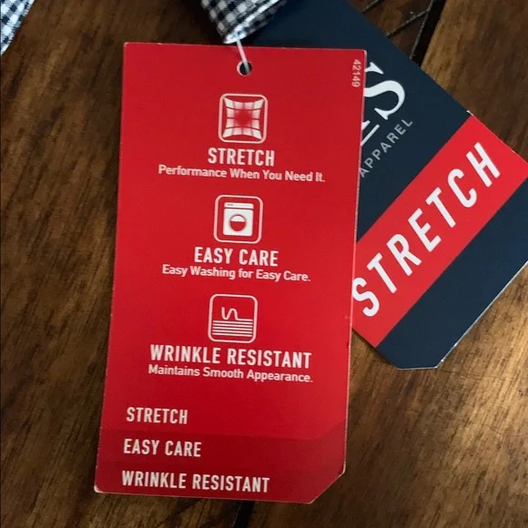 Boys Chaps long sleeve dress shirt - Picture 4 of 5